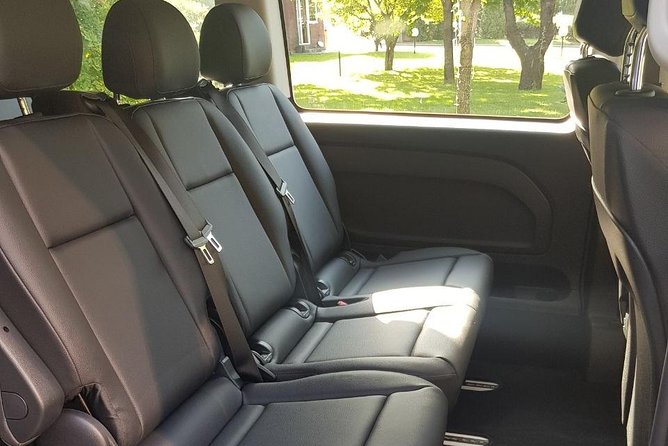 Almaty Airport Transfer Mercedes V-Class - The airport to hotel journey