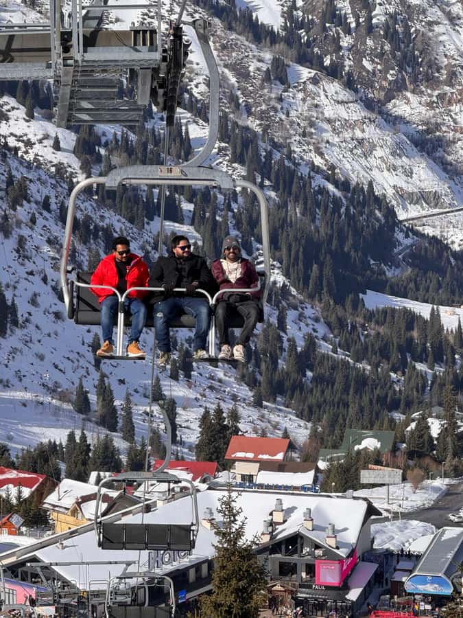 Almaty: City Tour with Mountain Visit - Shymbulak at about 3,200 meters