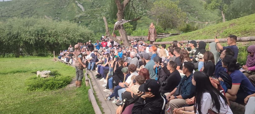 Almaty: Falconry show and Big Almaty Gorge - From Abay Street to the Tian Shan foothills