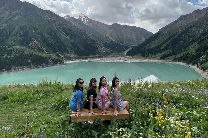 Almaty lake - Leaving Almaty for the Tien Shan Mountains