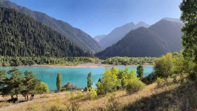 Almaty: Lake Issyk with Turgen Waterfall Day Tour - Leaving Almaty in an air-conditioned minibus