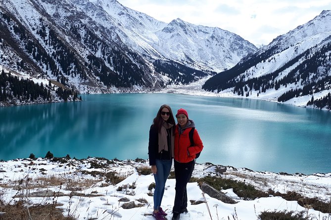 ALmaty mountains hiking tour - Big Almaty Lake at about 2,500 meters