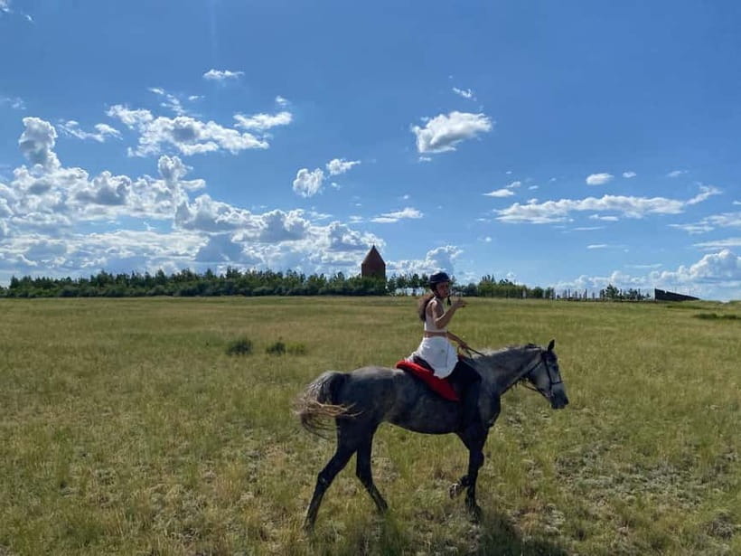 Astana: 2-Day 1-Night Ranch Stay & Tour Historic Mausoleum - Your first ride across the open steppe