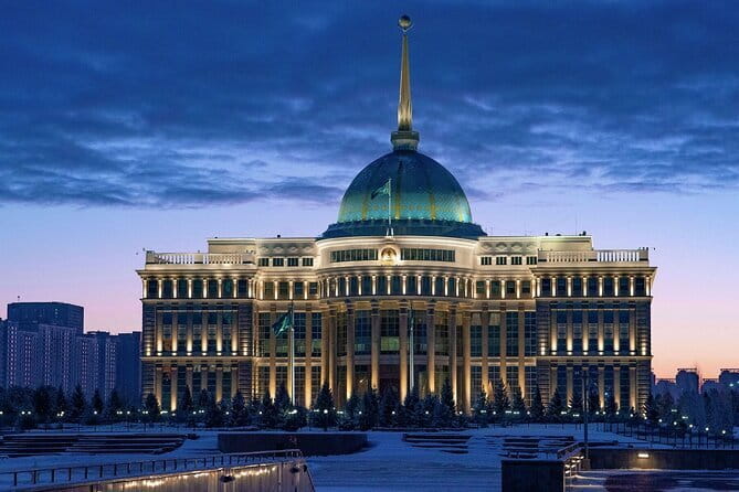 Astana City Tour: Authentic Private Full Day with Lunch + Pickup - A short look at Ak Orda and the Palace of Peace