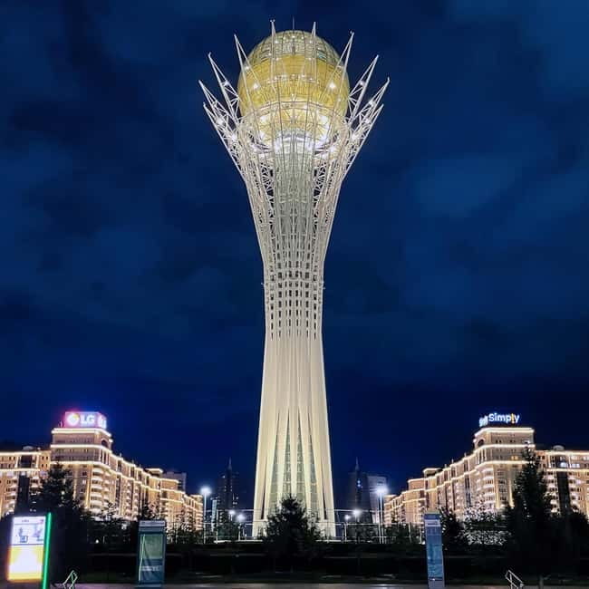 Astana City Tour: Explore Night City with a Certified Guide - The Palace of Peace and Reconciliation gives the tour its boldest shape