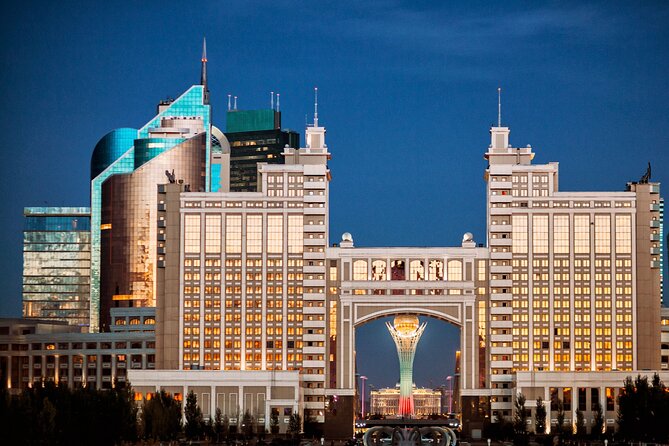 Astana Private Custom Walking Tour with A Local Guide - Khan Shatyr, a giant indoor landmark