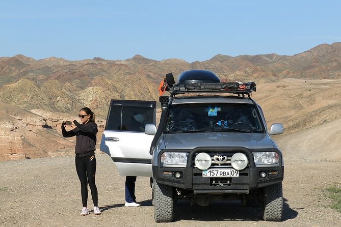 Discovering 6 Stunning Sights on Private Tour of Charyn Canyon - Looking down from the Castle Valley panorama