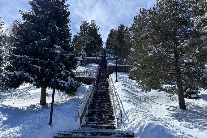 Group: Medeu, Shymbulak, Cathedral, 28's park, Market, Koktobe - Medeu at 1,691 meters