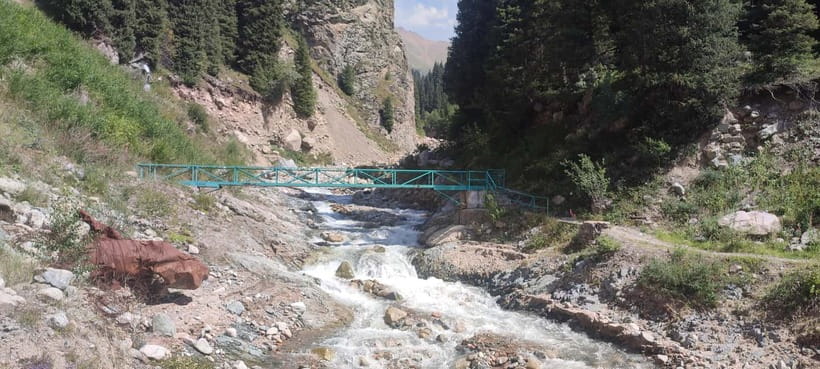 Hiking to the magical Big Almaty Lake - Big Almaty Lake, the blue-green prize