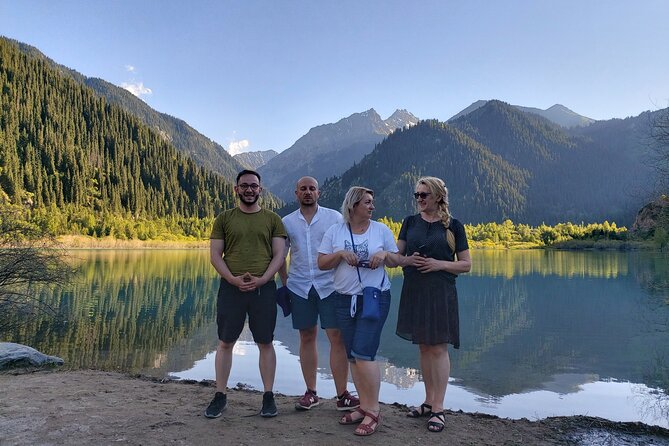 Issyk lake half - day tour - Forests, flowers, river views, and green water