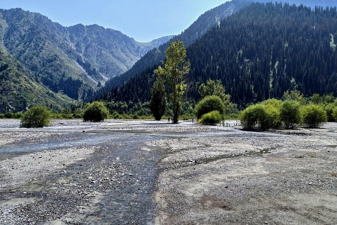 Issyk Lake - shining pearl of Almaty surroundings + Golden Man museum - The Issyk gorge and the value of private transport