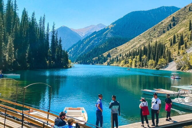 Kolsai and Kaindy Lakes with Charyn Canyons Day Trip - Kolsai Lake offers the calmest part of the day