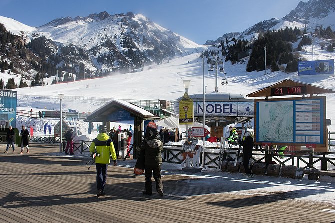 Private Trip to Medeu Ice Skating Rink and Shymbulak Ski Resort - Shymbulak at 2,260 meters