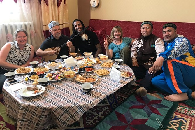Trip to Kazakh family of Eagle hunters in Astana (6 hours) - Cooking baursak and rolling kurt