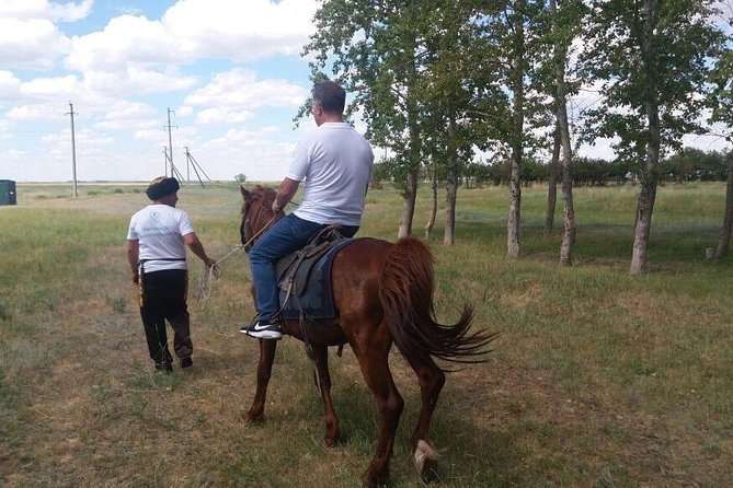 Trip to Kazakh family of Eagle hunters in Astana (6 hours) - Archery, horseback riding, and dombra music