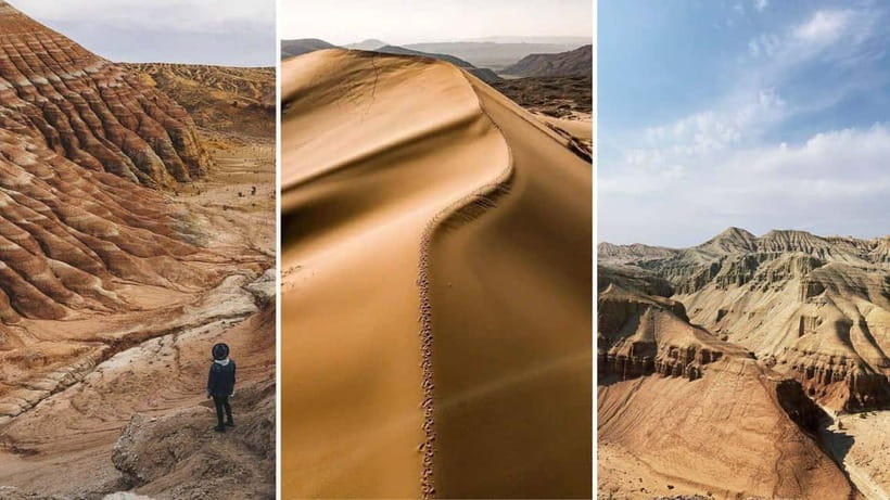 Two Day Tour to Altyn Emel: Singing Dune and Aktau Mountain - The 700-year-old willow and the first taste of old Kazakhstan